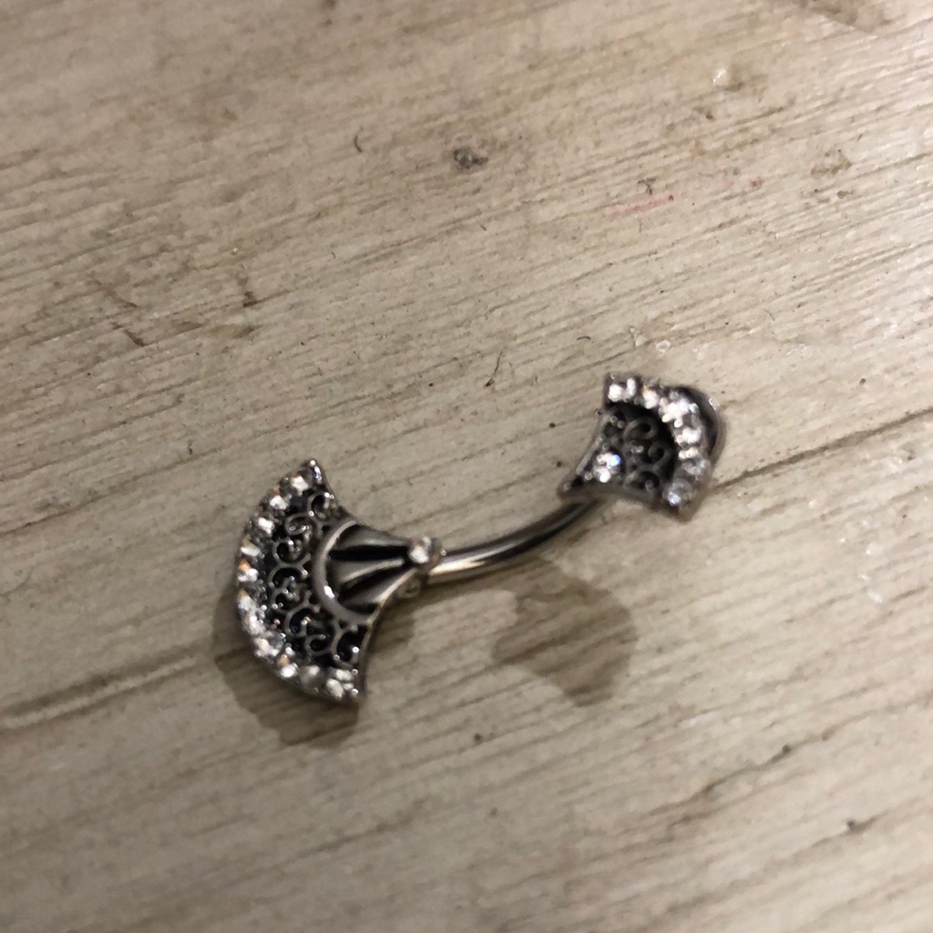 Internally Threaded Belly Ring